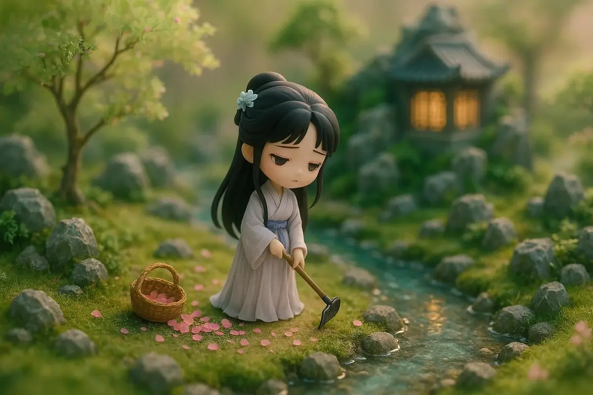黛玉葬花