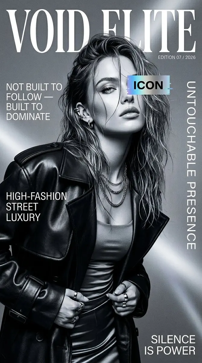 Monochrome Fashion Cover