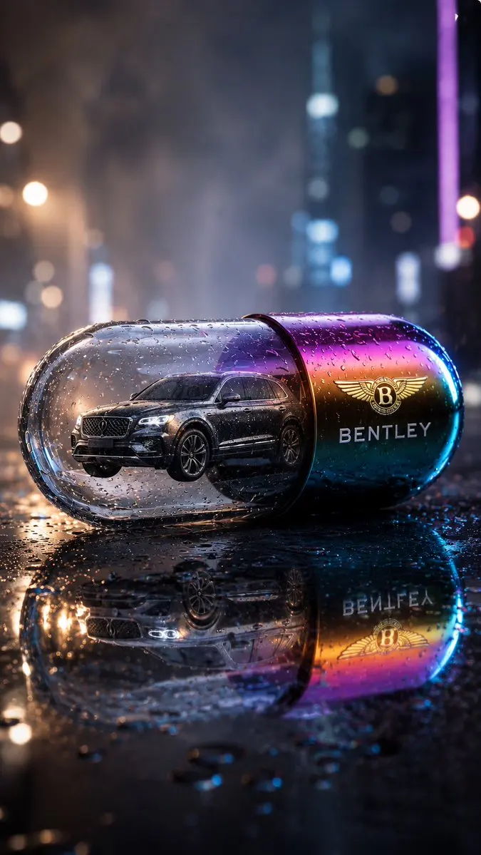 产品营销 - Bentley Capsule 奢华广告