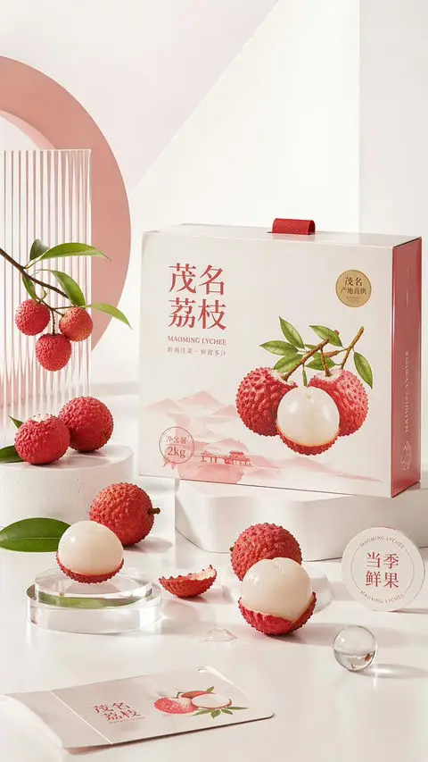 极简几何风艺术产品海报
