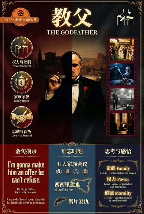 书籍电影风格海报