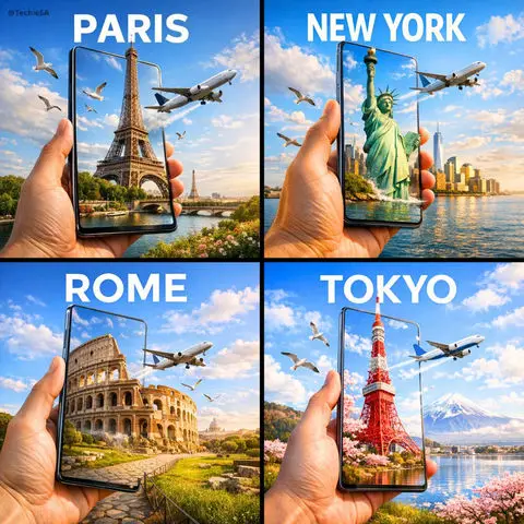 一则超写实的旅行广告