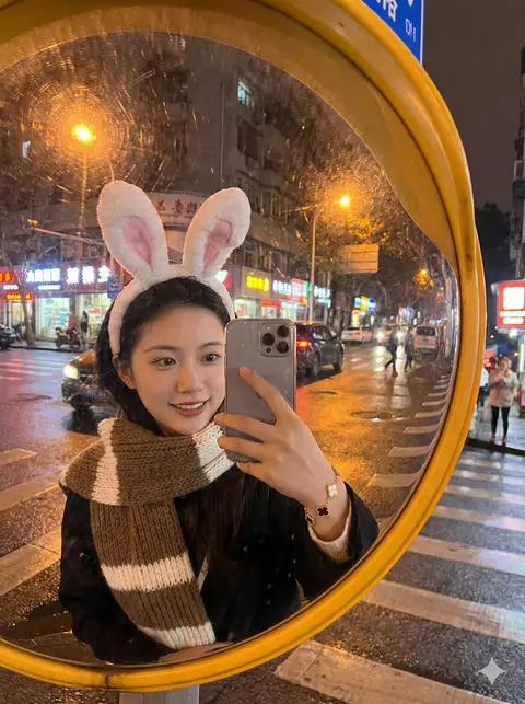 路口转角反光镜