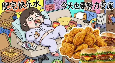 互联网沙雕风格插画