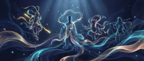 用中国奇幻书写世界名画