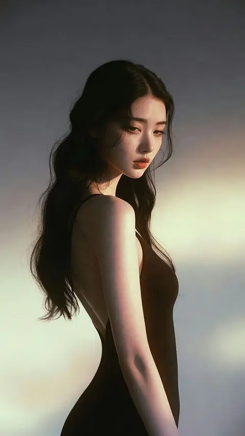 惊艳日韩美女的复古光影